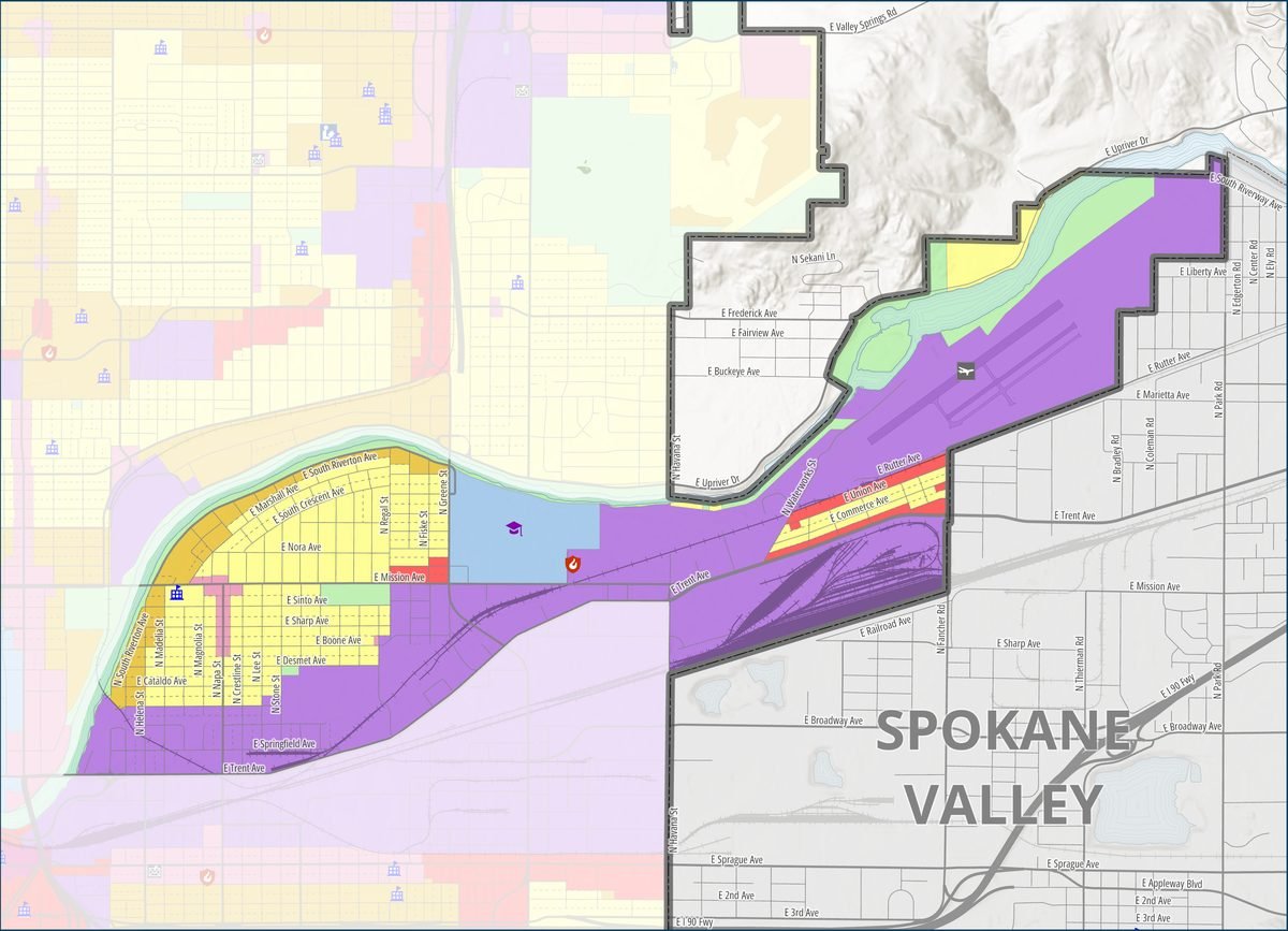 Full Chief Garry Park map if the proposal is approved