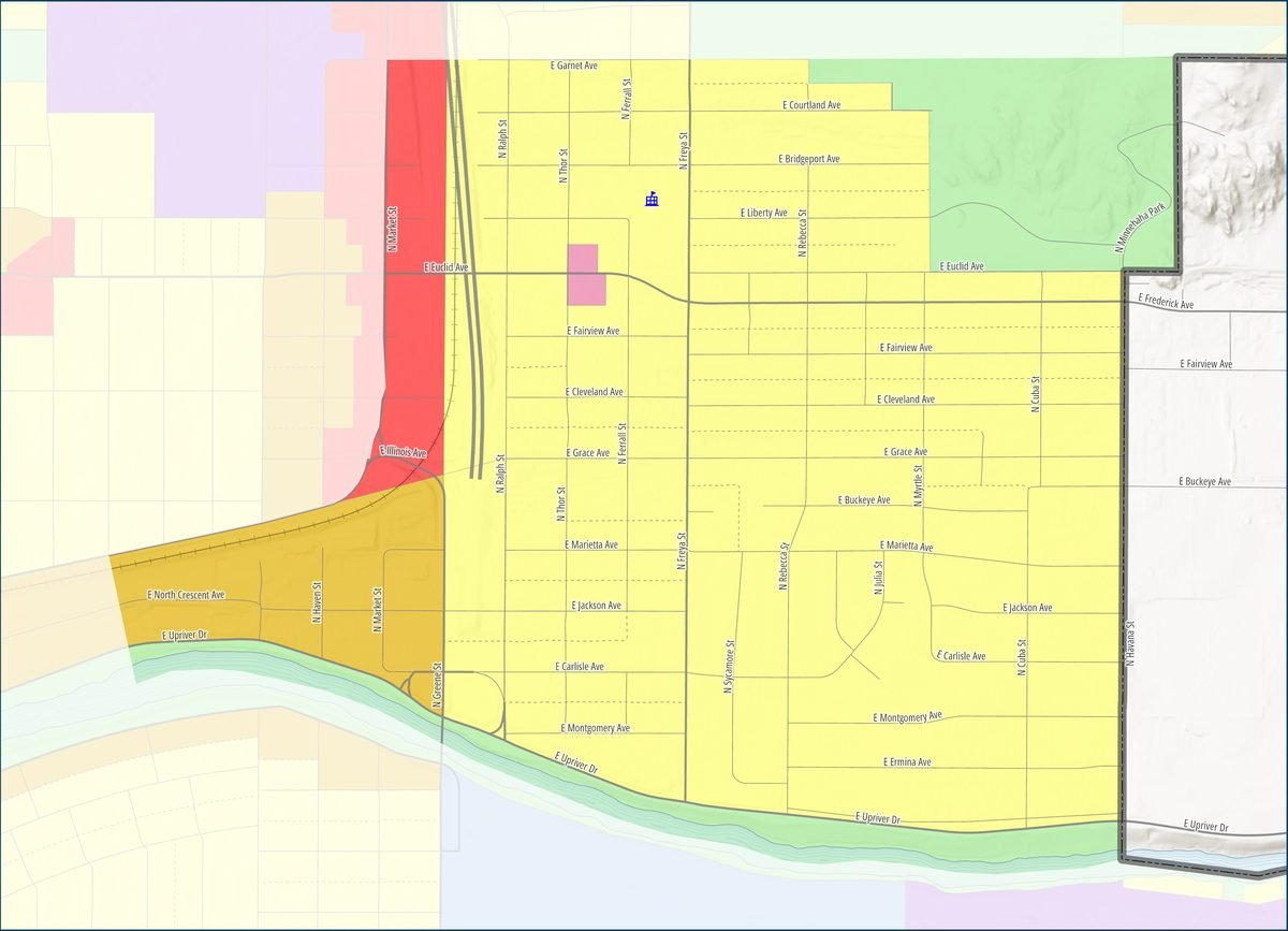 Full Minnehaha map if the proposal is approved