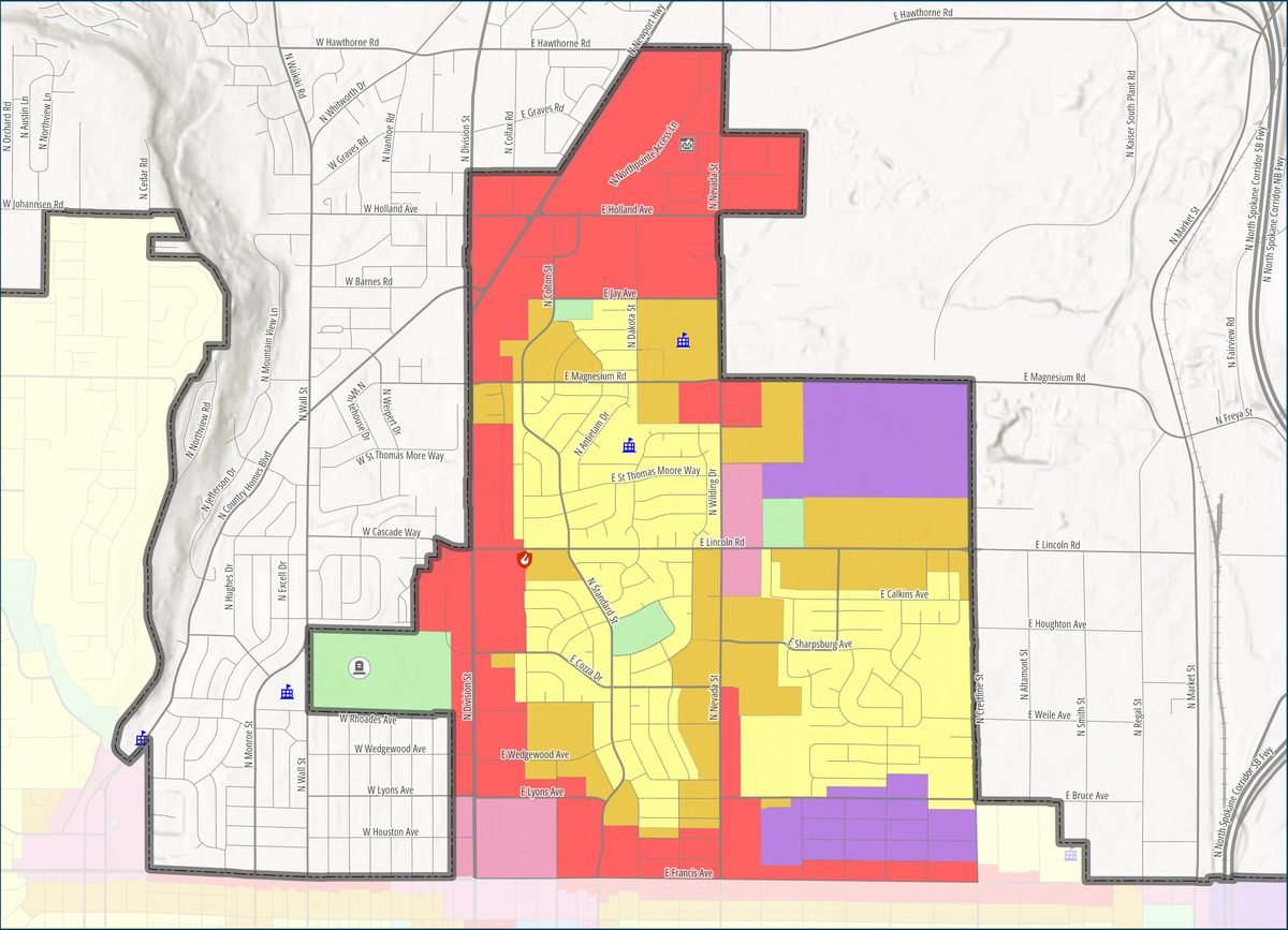 Full Shiloh Hills map if the proposal is approved