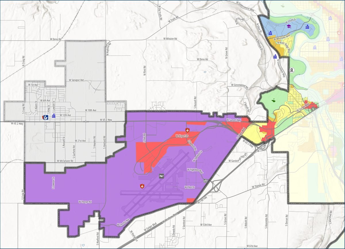 Full West Hills map if the proposal is approved