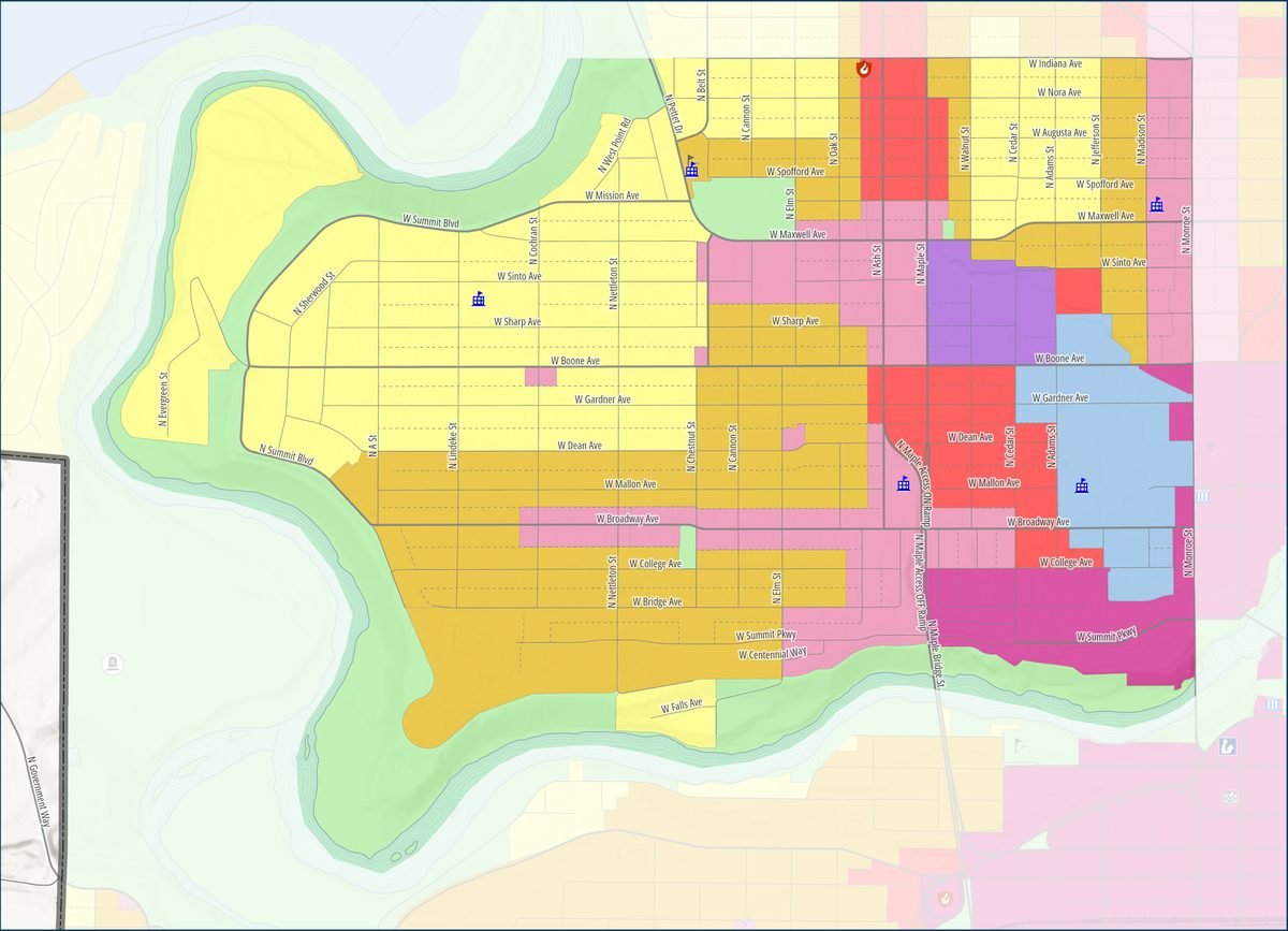 Full West Central map if the proposal is approved