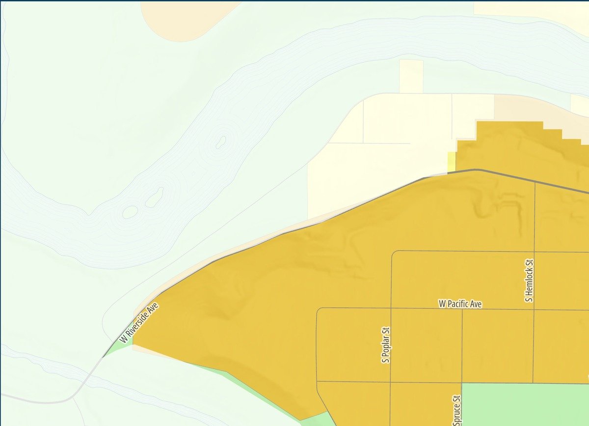 Browne's Addition — Northwest if the proposed map is approved