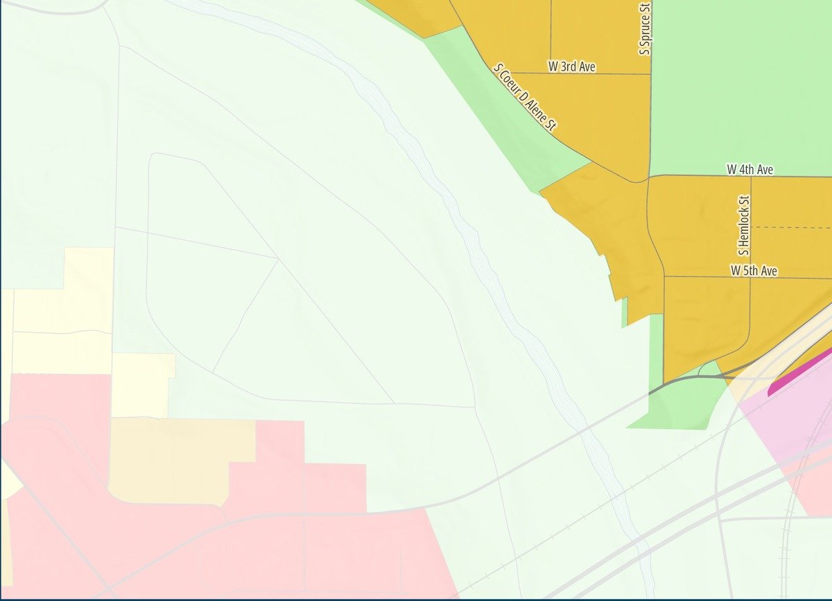 Browne's Addition — Southwest if the proposed map is approved