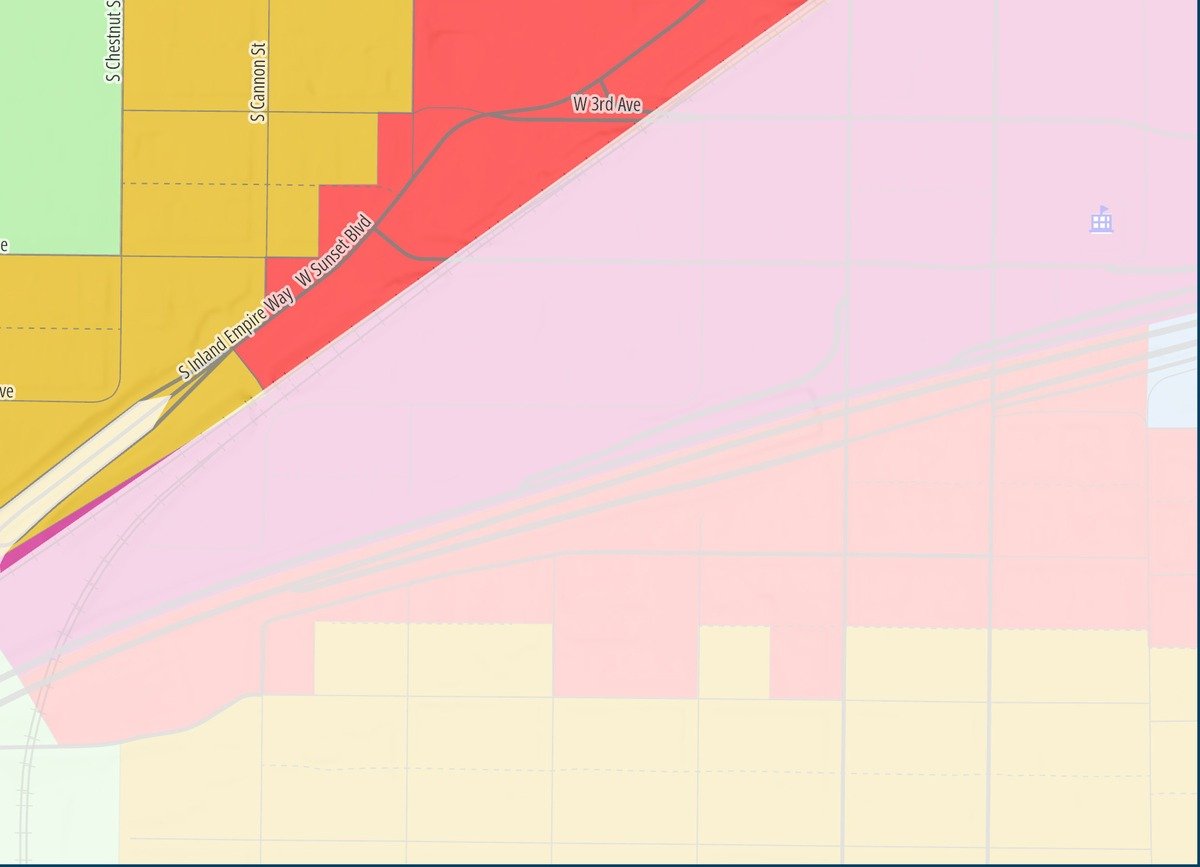 Browne's Addition — Southeast if the proposed map is approved
