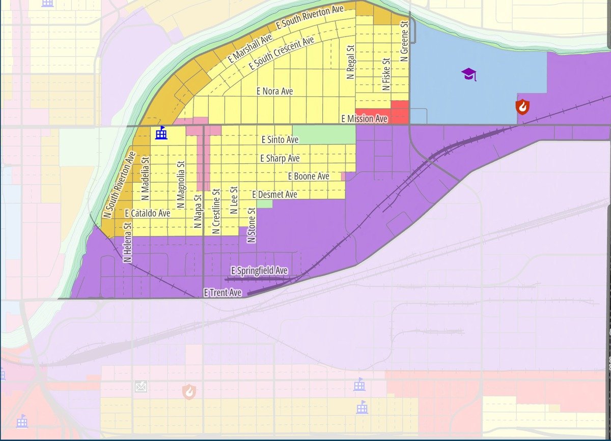 Chief Garry Park — Southwest if the proposed map is approved