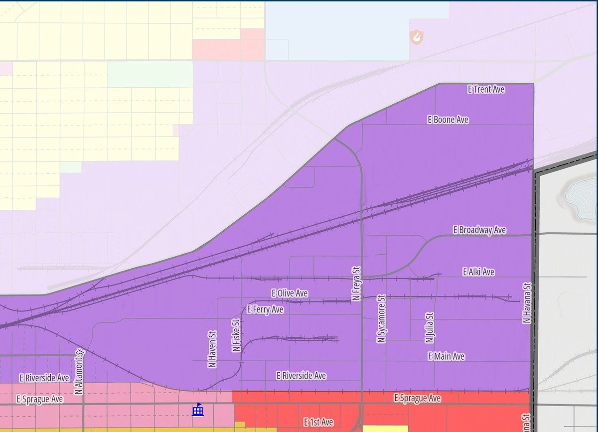 East Central — Northeast if the proposed map is approved