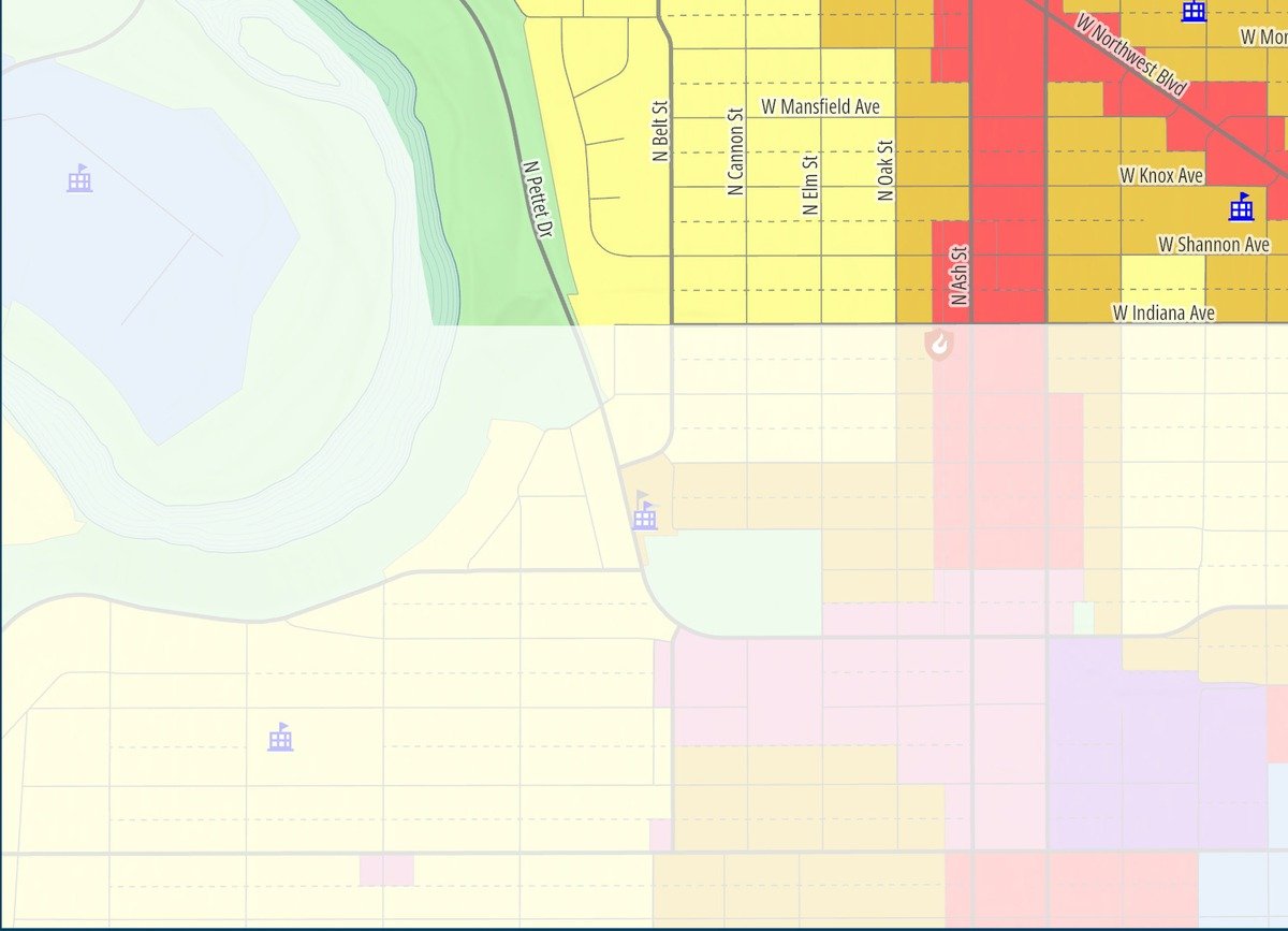 Emerson / Garfield — Southwest if the proposed map is approved