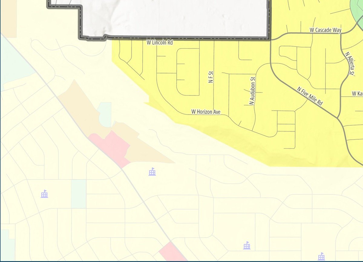 Five Mile Prairie — Southwest if the proposed map is approved