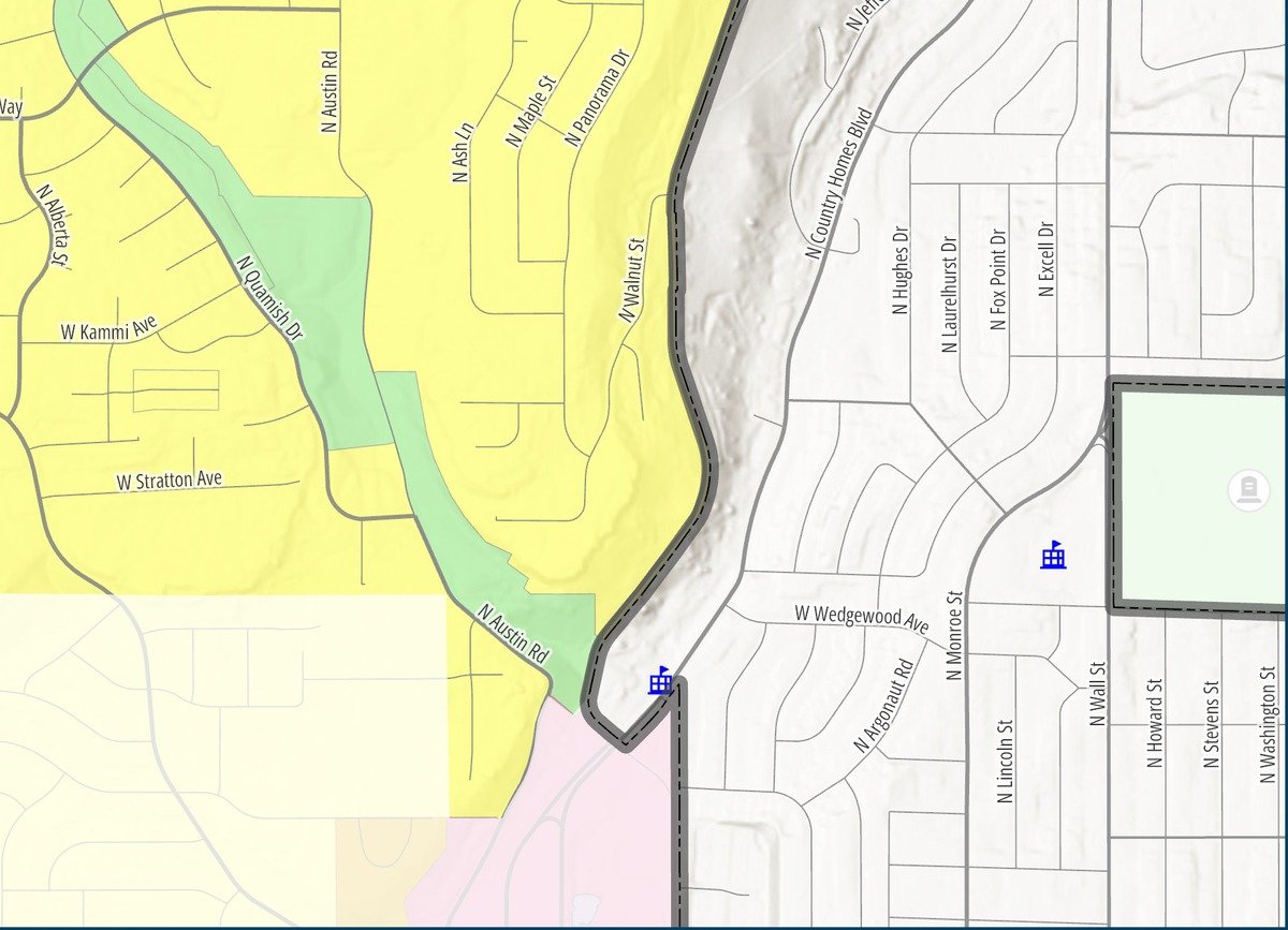 Five Mile Prairie — Southeast if the proposed map is approved