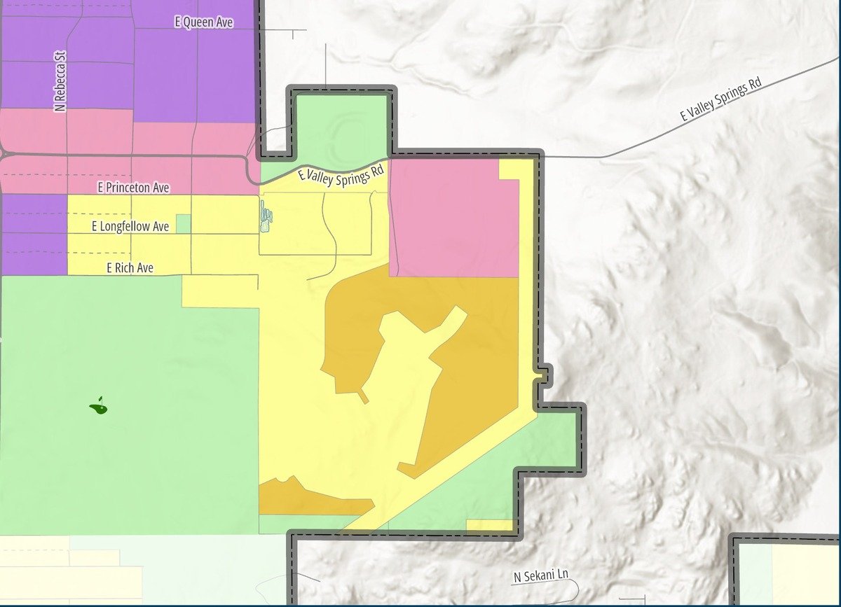 Hillyard — Southeast if the proposed map is approved