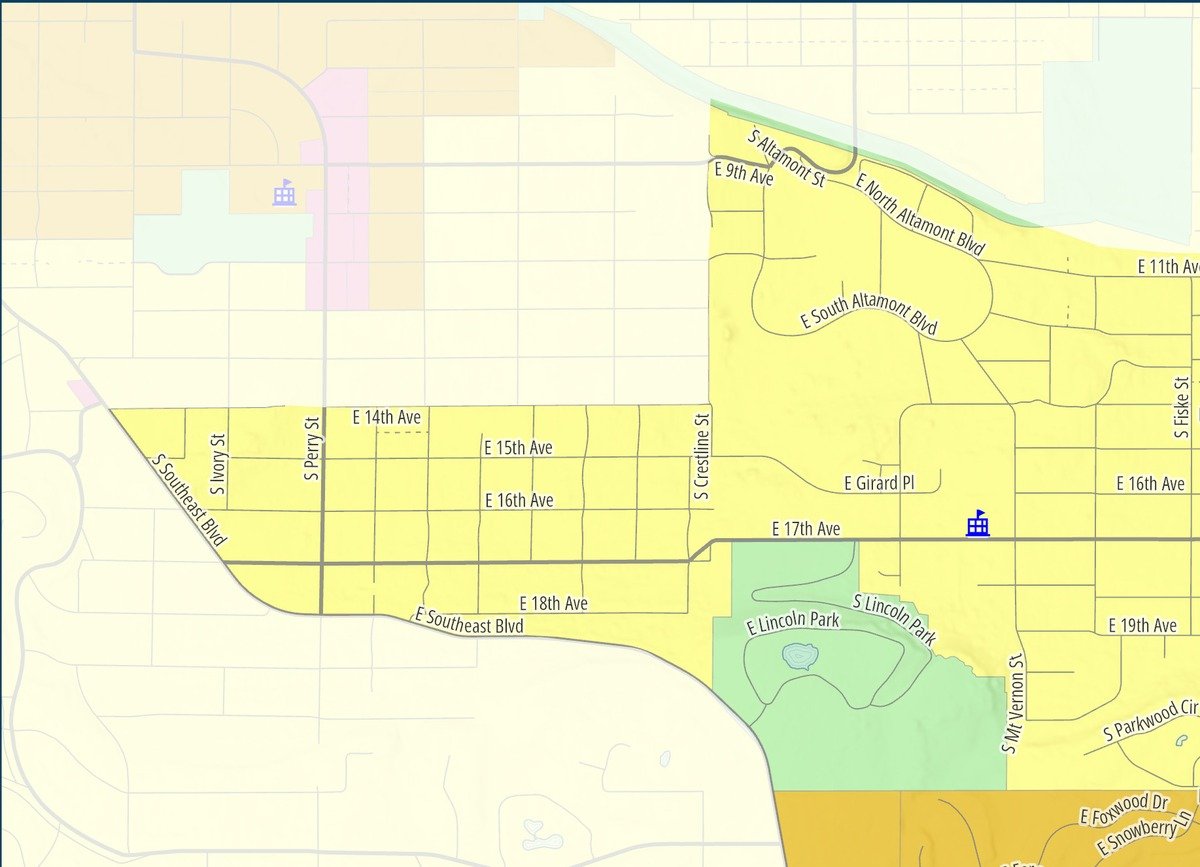 Lincoln Heights — Northwest if the proposed map is approved