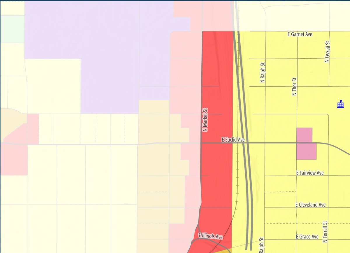 Minnehaha — Northwest if the proposed map is approved
