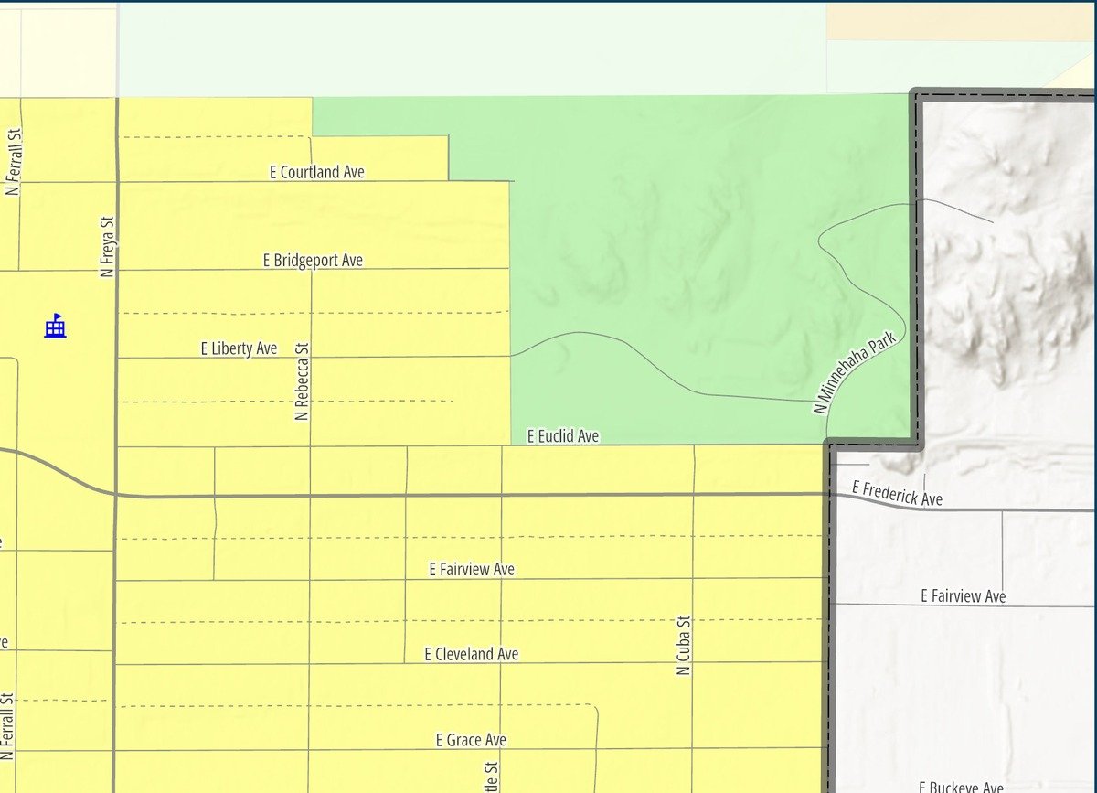 Minnehaha — Northeast if the proposed map is approved