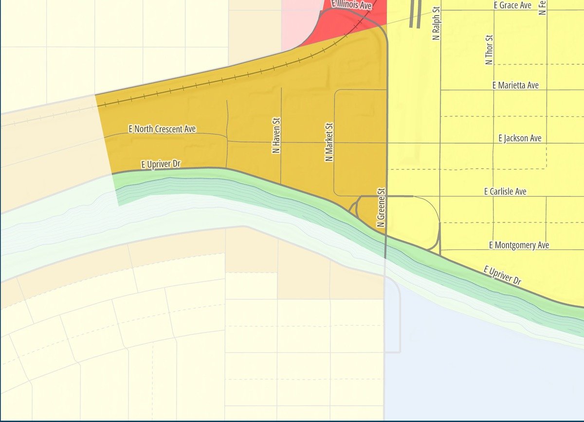 Minnehaha — Southwest if the proposed map is approved