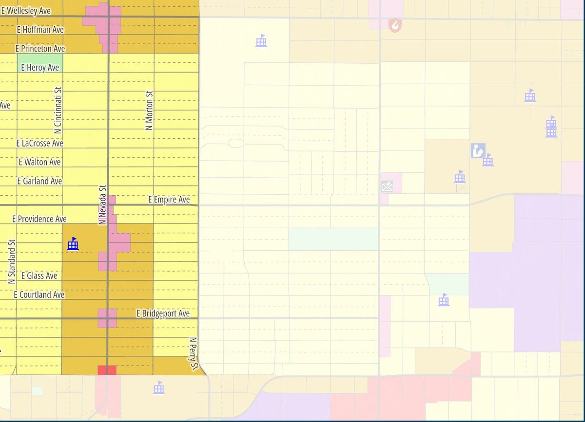 Nevada Heights — Southeast if the proposed map is approved