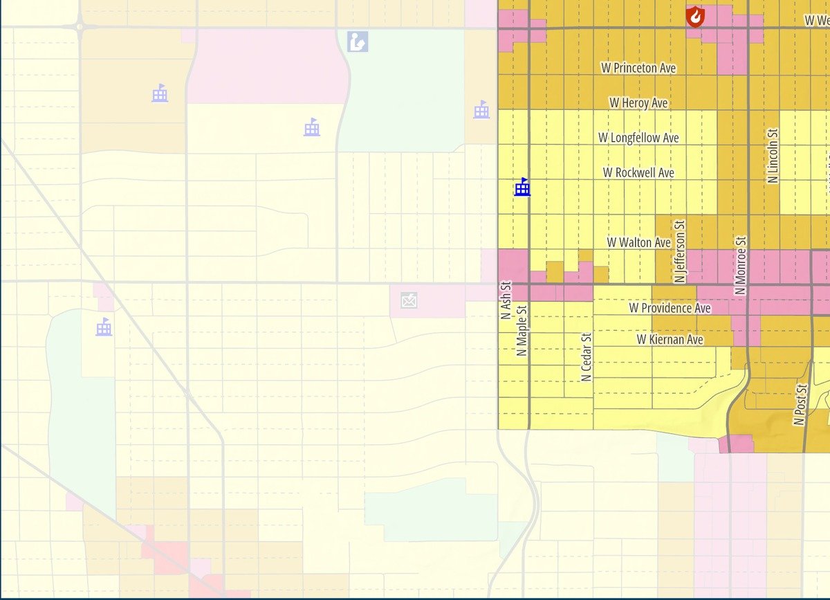 North Hill — Southwest if the proposed map is approved