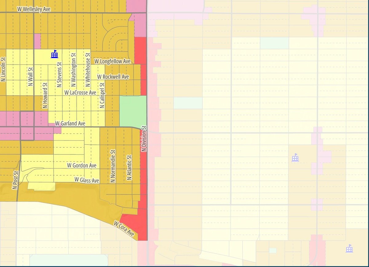 North Hill — Southeast if the proposed map is approved
