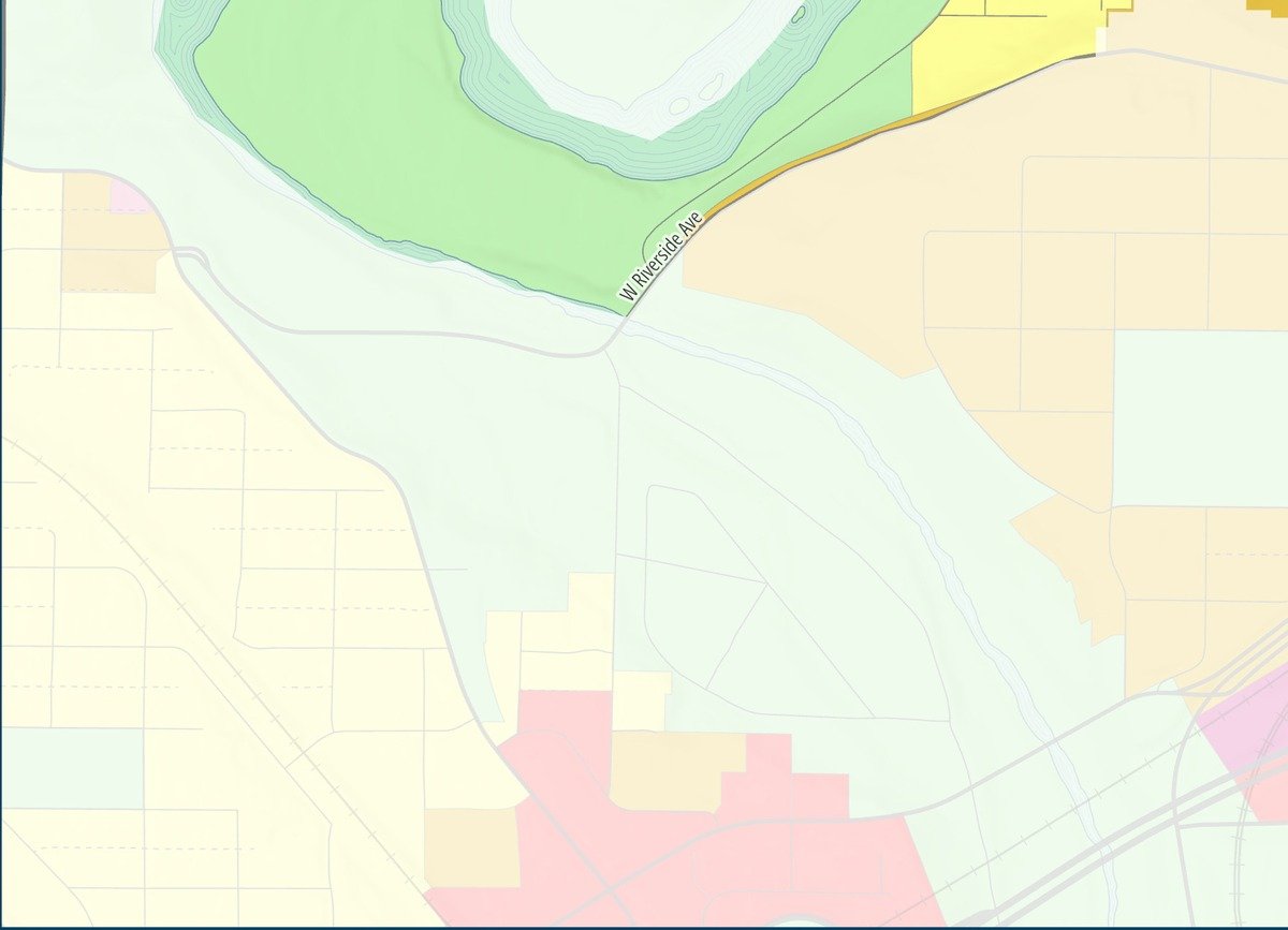 Peaceful Valley — Southwest if the proposed map is approved
