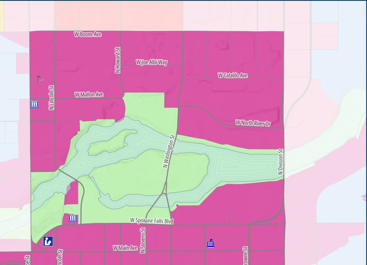 Riverside — Northeast if the proposed map is approved