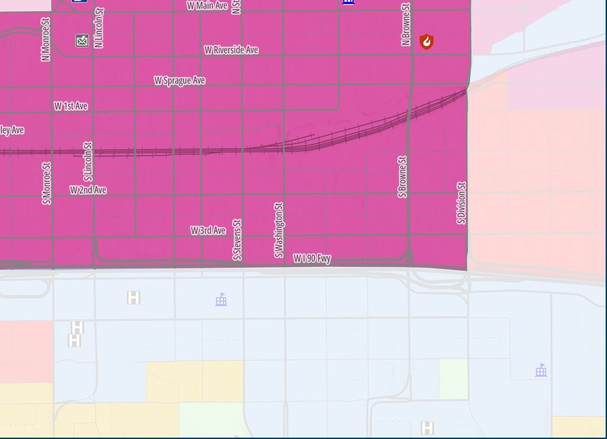 Riverside — Southeast if the proposed map is approved