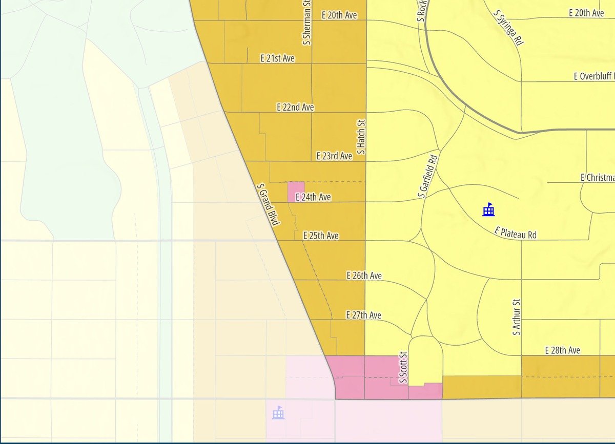 Rockwood — Southwest if the proposed map is approved