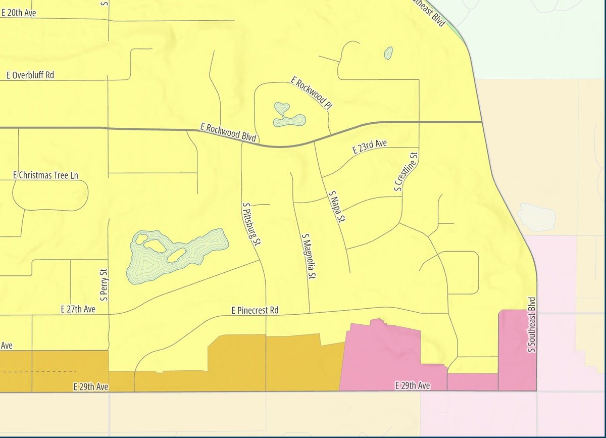 Rockwood — Southeast if the proposed map is approved