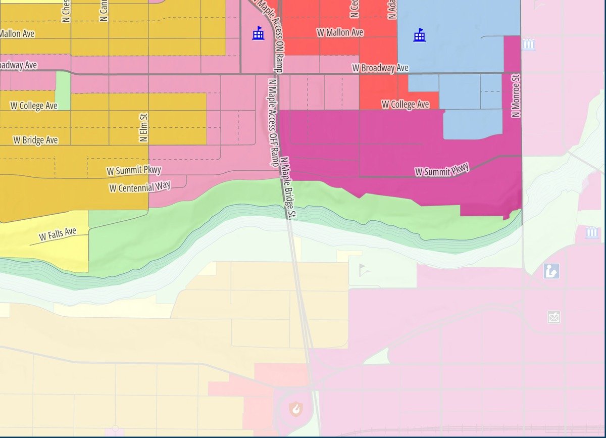 West Central — Southeast if the proposed map is approved