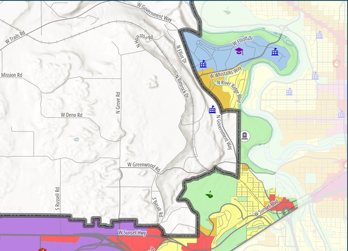 West Hills — Northeast if the proposed map is approved